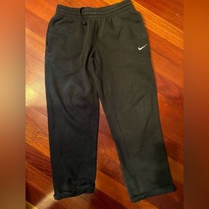 Mens nike sweatpants size medium black
